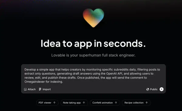 【深度專題】來自瑞典的 Vibe coding 工具,用 45 個員工躍升新創獨角獸 ─ Lovable