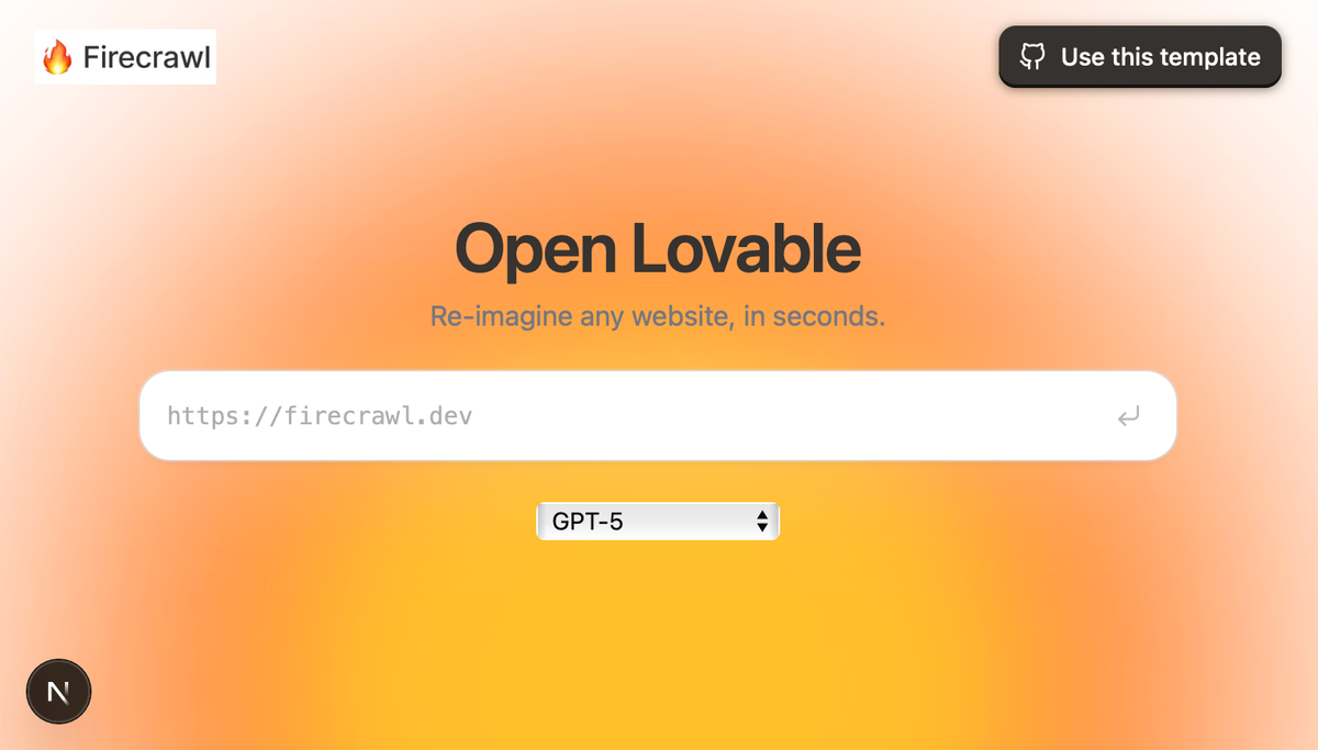 【Vibe Coding】免費版 Lovable 教學|Open Lovable 使用指南:免付費 AI 克隆網站、React 網頁生成與修改全攻略